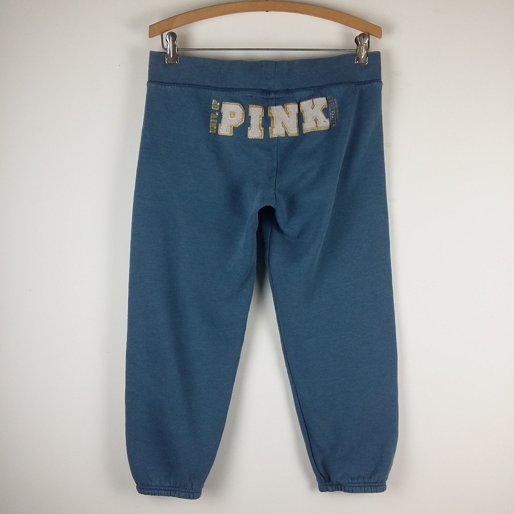 PINK Victoria's Secret Cropped Sweat Pants Joggers